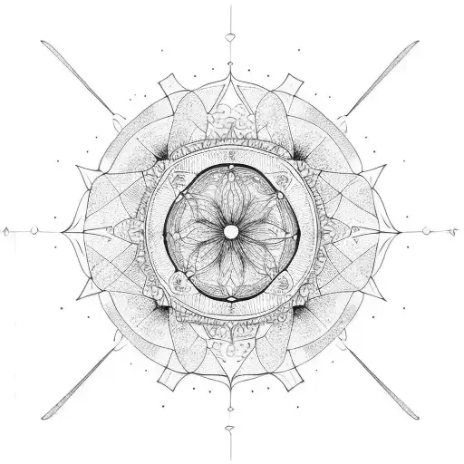 Lavender tattoo design idea