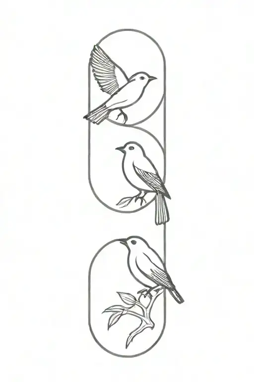 bird tattoo design idea