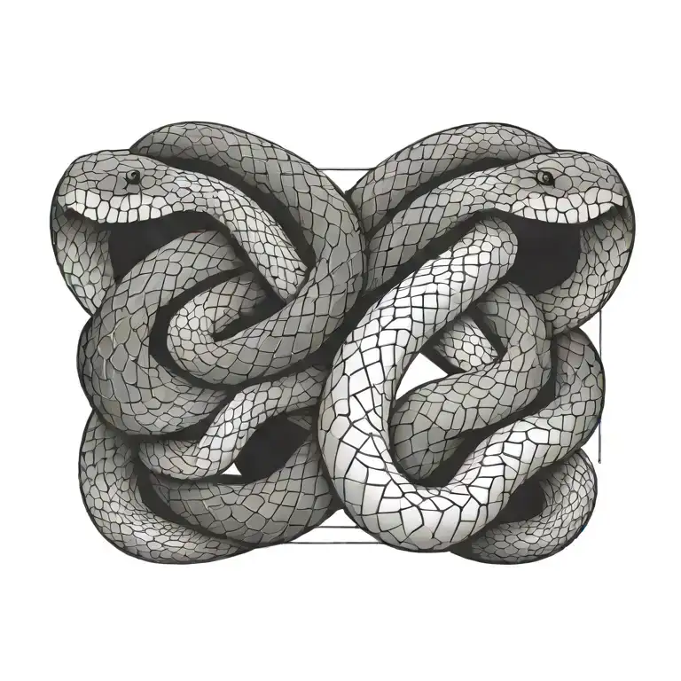 snake tattoo design idea