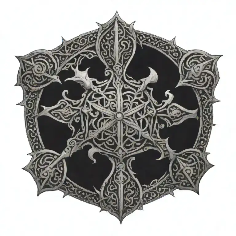 norse tattoo design idea