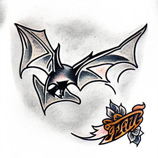 Bat Tattoo by Matt Rousseau | Your Flesh Tattoo
