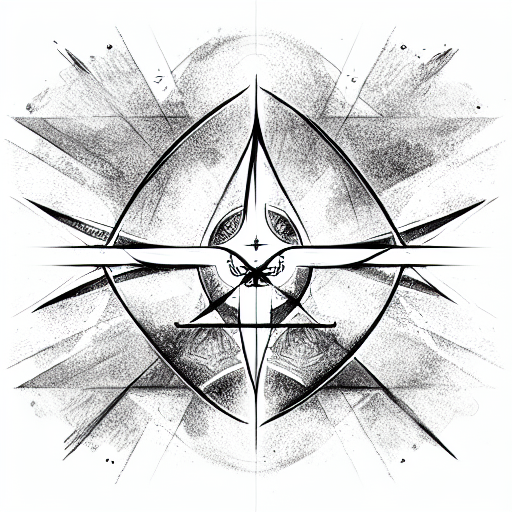 Cancer cardinal sign Water trigon tattoo design idea