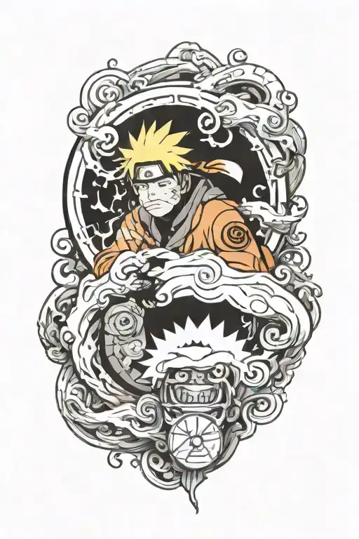 Naruto tattoo design idea