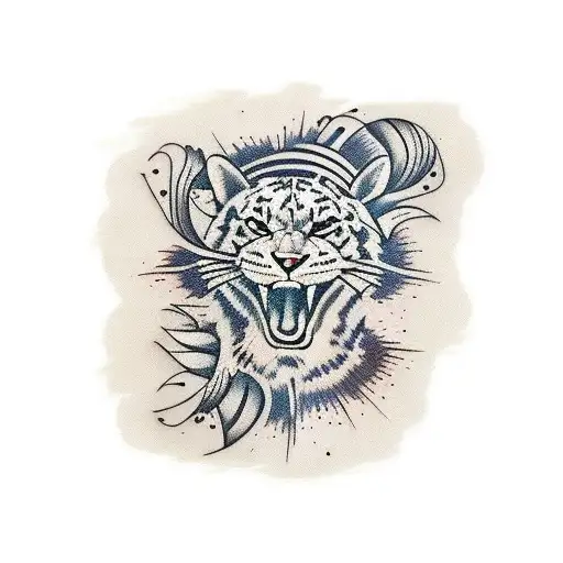 Animal Print tattoo design idea
