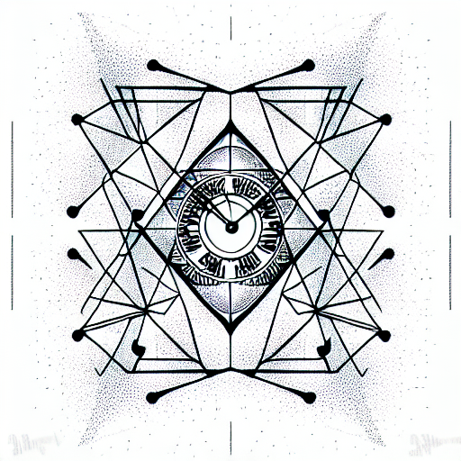 Time is an illusion  dotwork tattoo design with geometricmechanical  decorations and subtle touch of surrealism Hope youll like it happy new  year lovely people of Reddit   rTattooDesigns