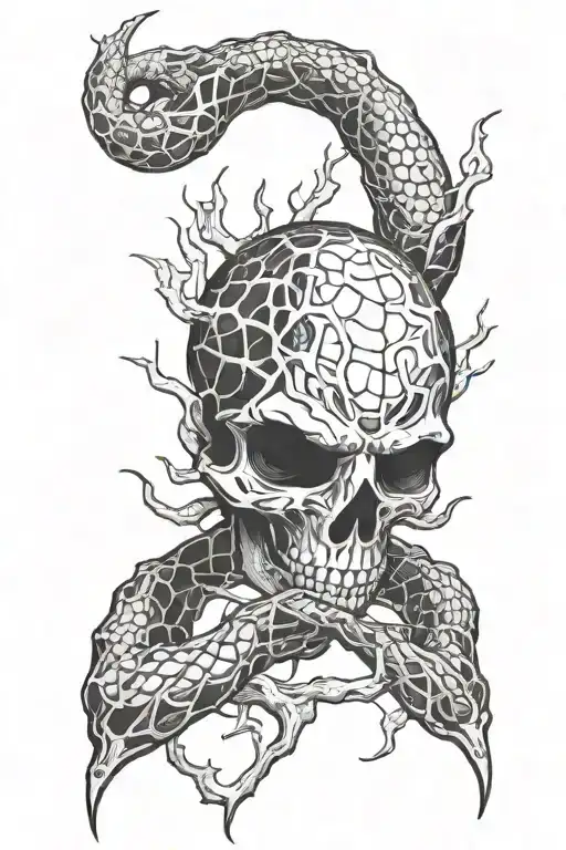 cancer tattoo design idea