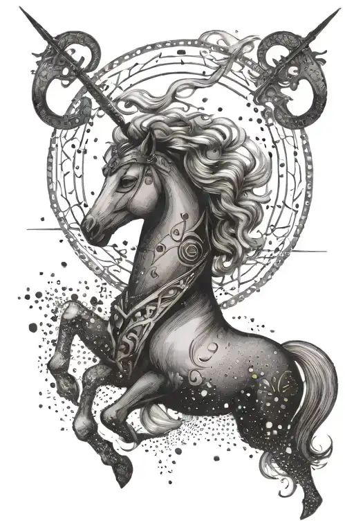 sagittarius tattoo design idea
