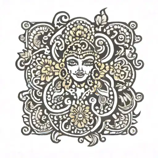 henna tattoo design idea