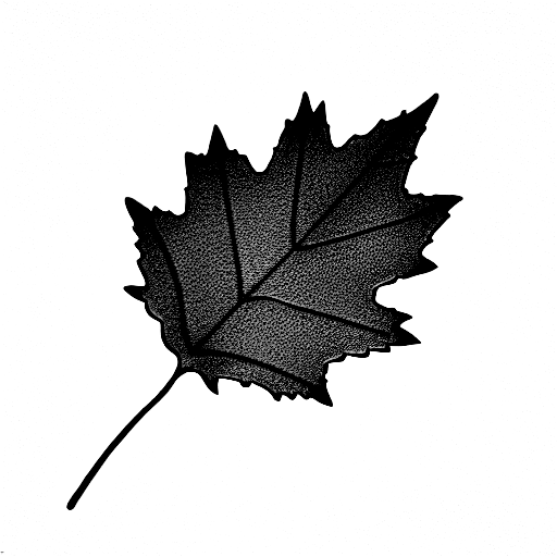 Maple Leaf tattoo design idea