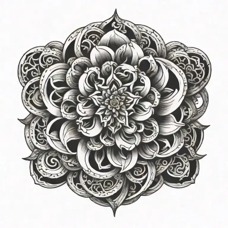 spinal tattoo design idea