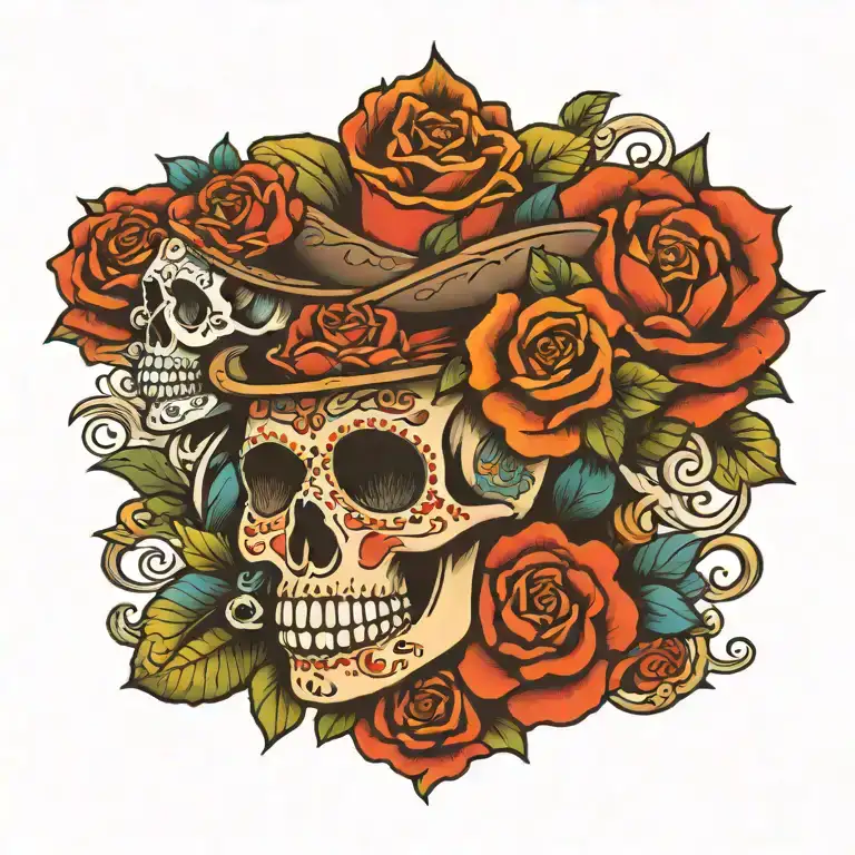 mexican tattoo design idea