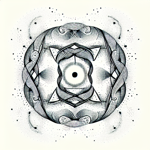 Yinyang Symbol tattoo design idea