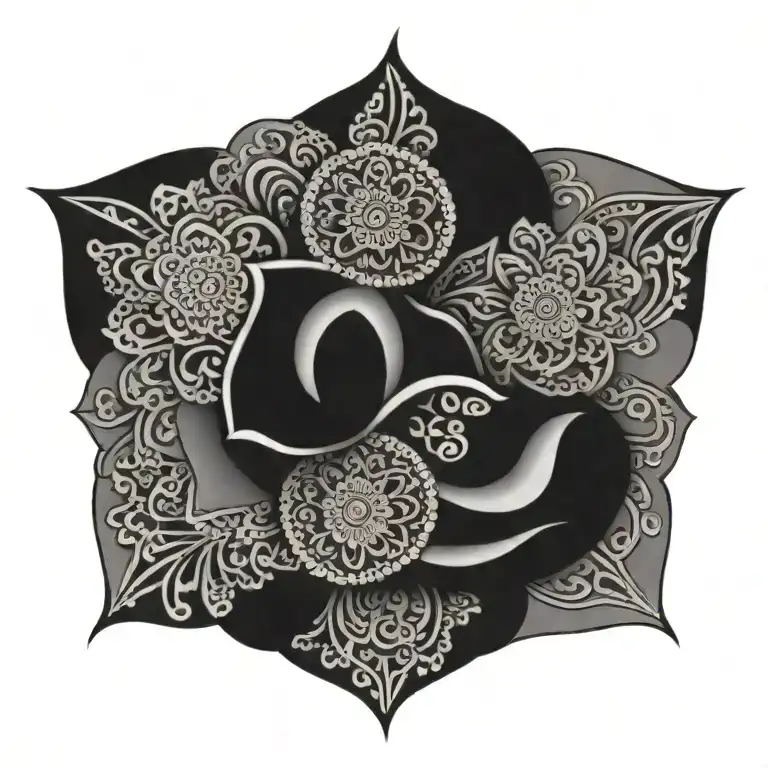 henna tattoo design idea