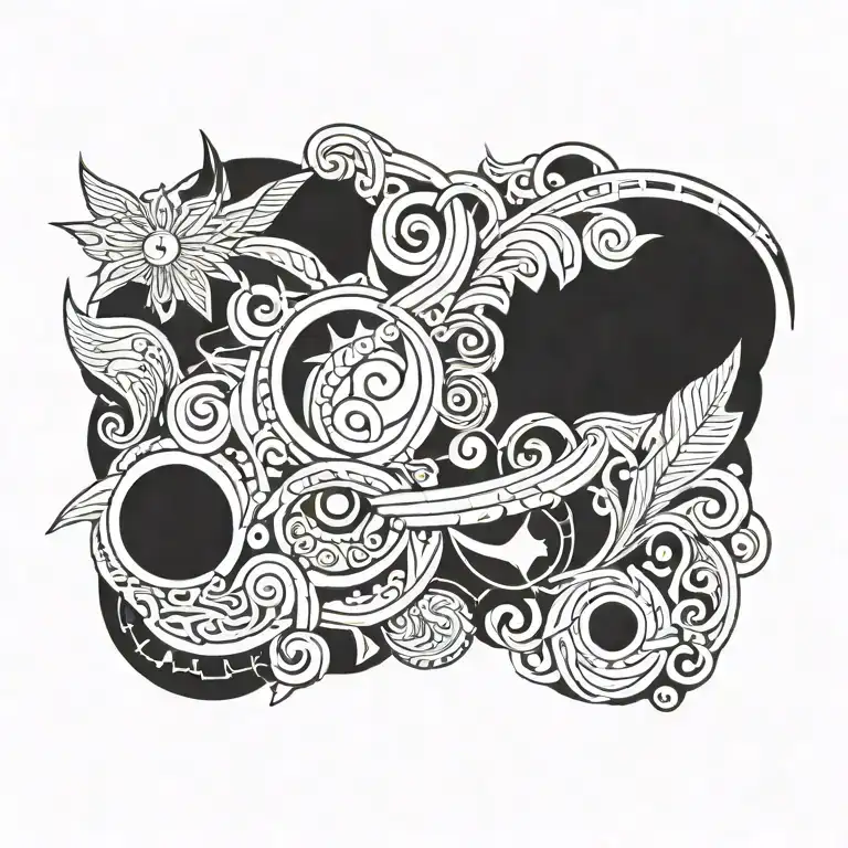 christian tattoo design idea