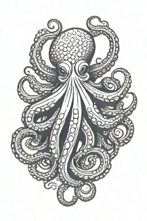 octopus tattoo design idea