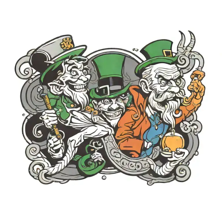irish tattoo design idea