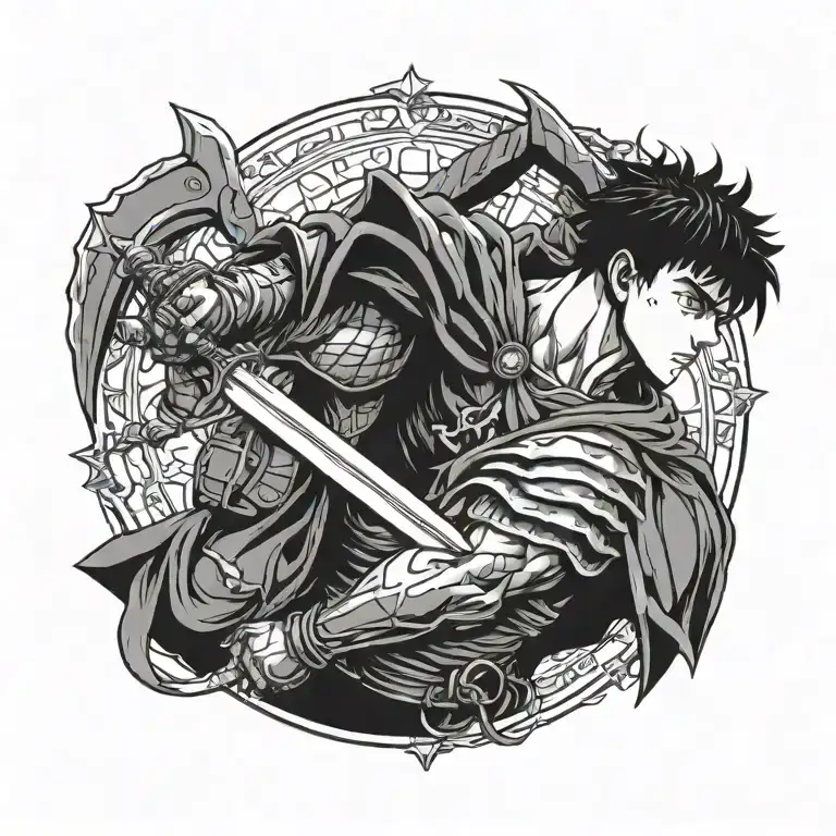 berserk tattoo design idea