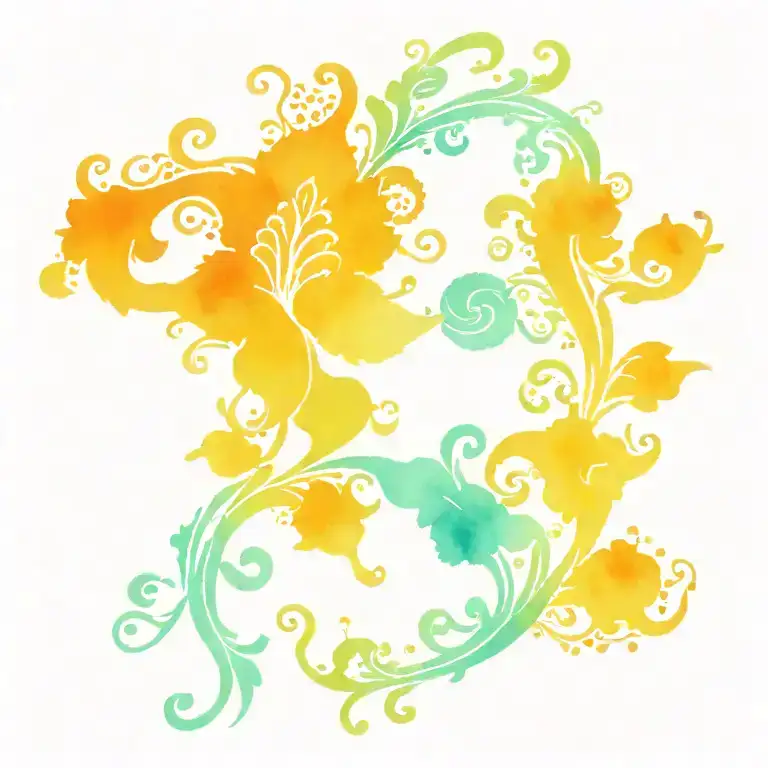 henna tattoo design idea