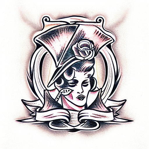 Dagger tattoo design idea