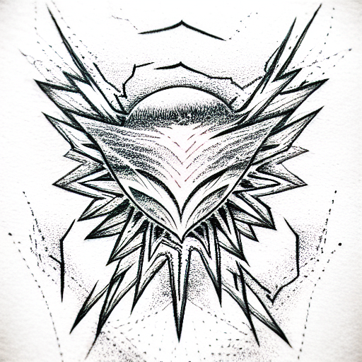 Lightning Bolt tattoo design idea