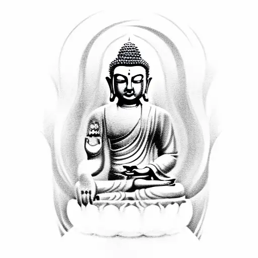 Buddha tattoo | Indian kingdom | Royaume Indien