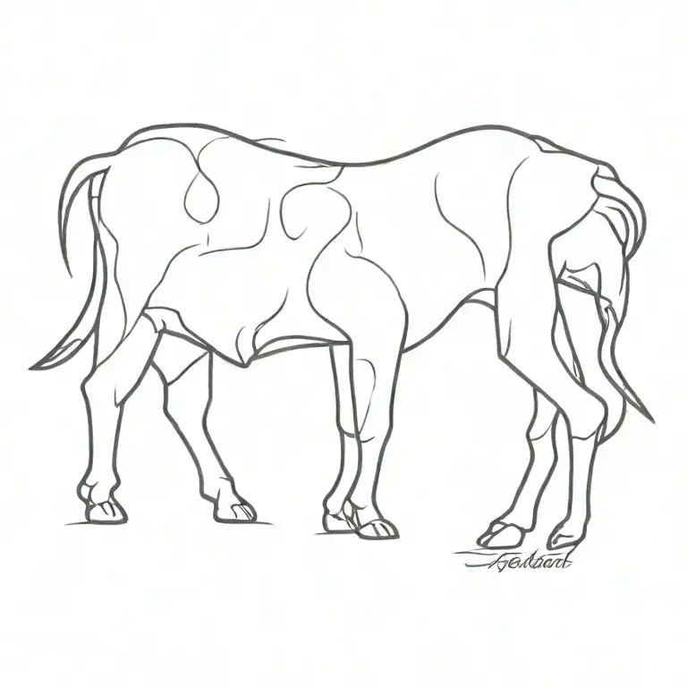 animal tattoo design idea