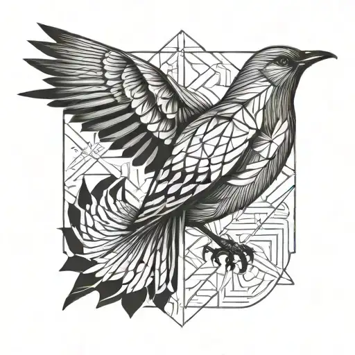 bird tattoo design idea