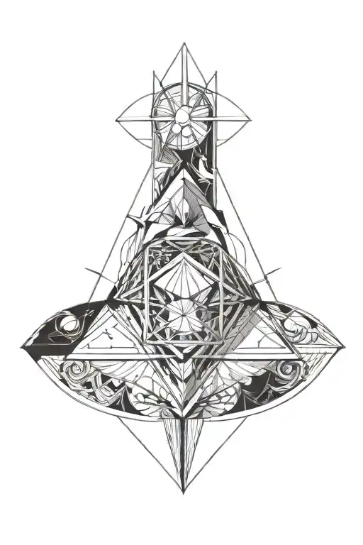 witchy tattoo design idea