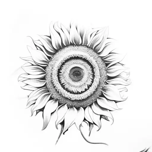 sunflowerbobbiprimitivetattoobesttattooperthinktattoosudioblack andgreyrealismrealisticrosefaceclockhands  Primitive Tattoo