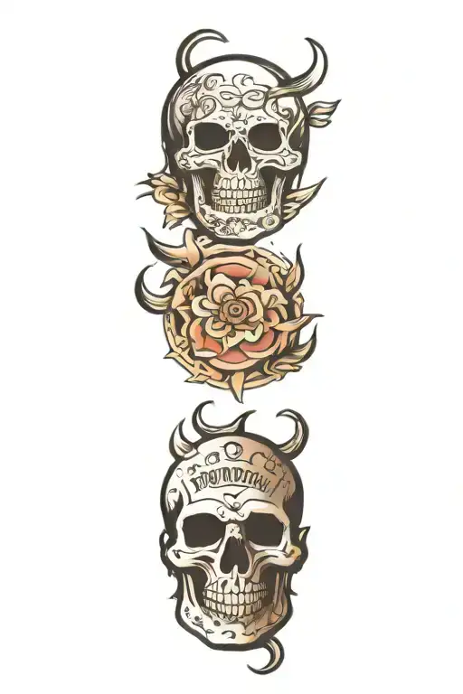 lettering tattoo design idea