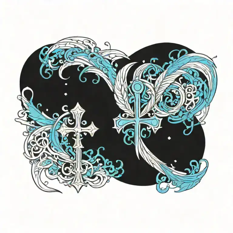 ankh tattoo design idea