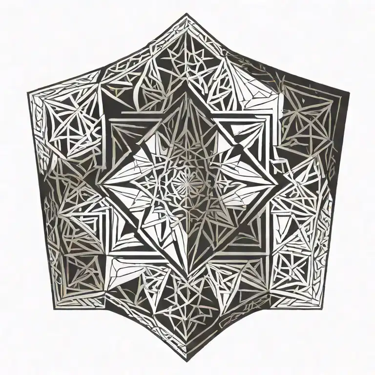 arabic tattoo design idea