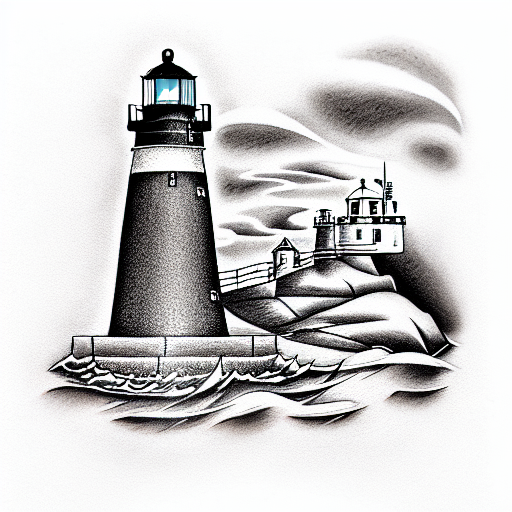 DC Tattoos  Sketch style lighthouse on Paddy super fun  Facebook