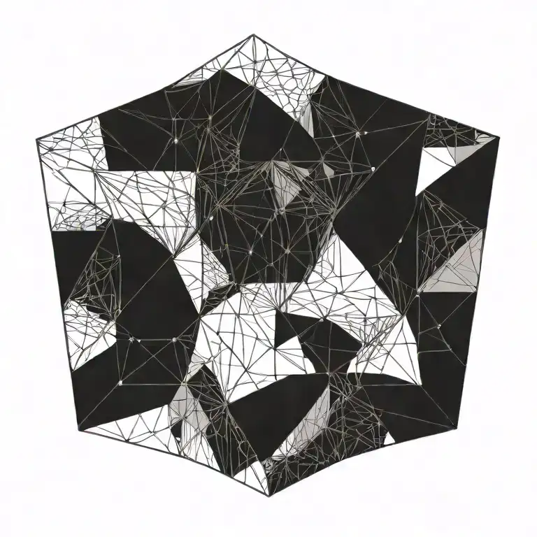 abstract tattoo design idea