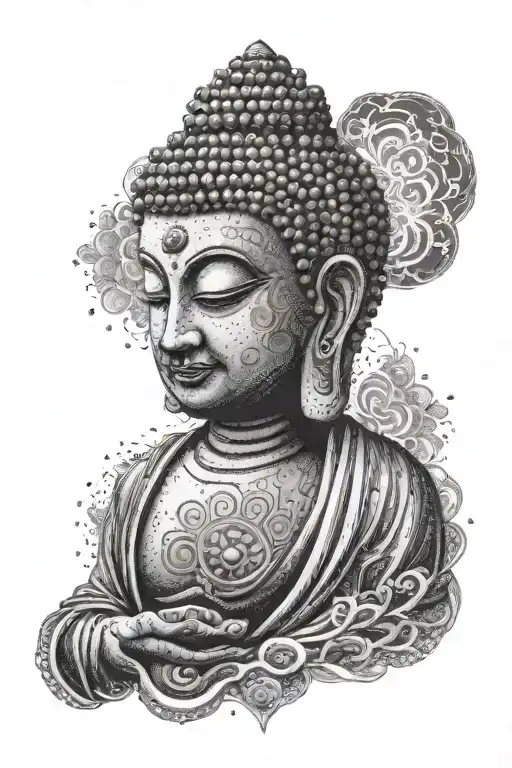 buddha tattoo design idea