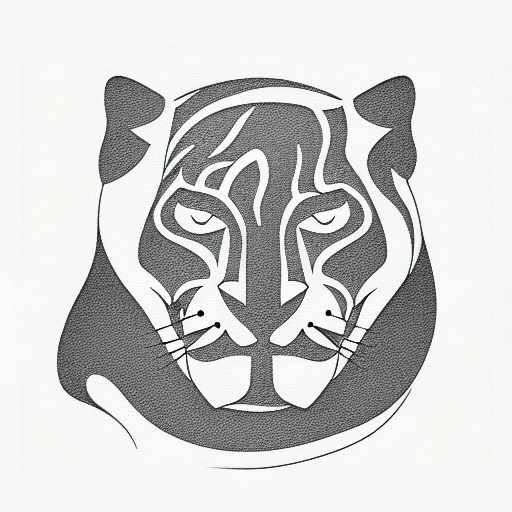 Panther tattoo design idea
