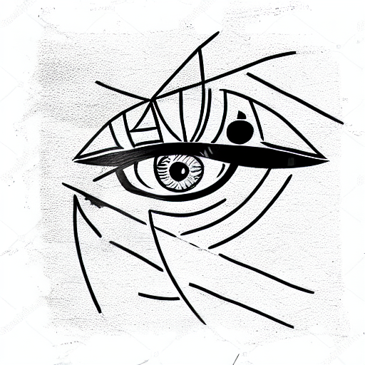 Eye of Ra tattoo design idea