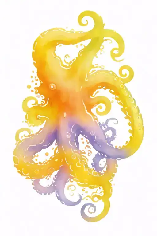 kraken tattoo design idea