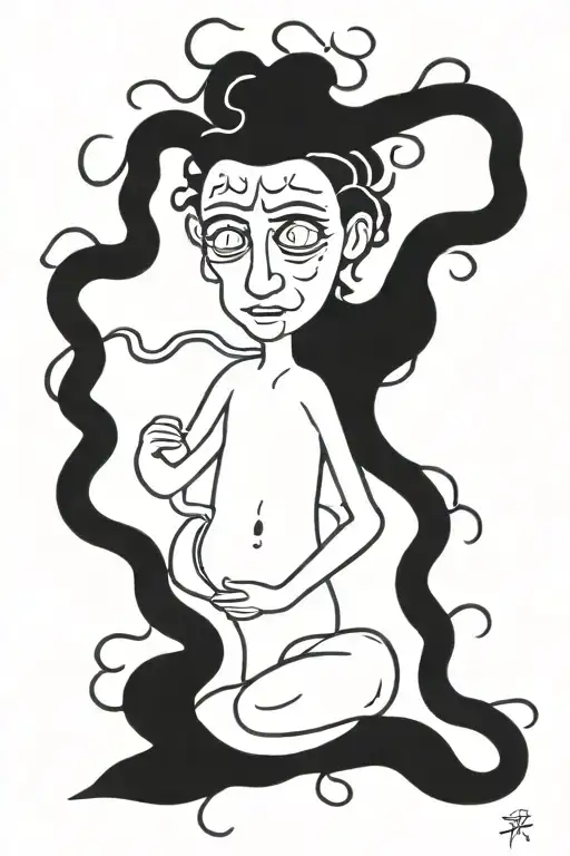 medusa tattoo design idea