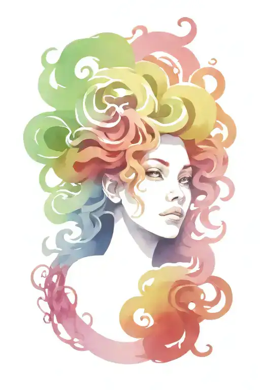 medusa tattoo design idea