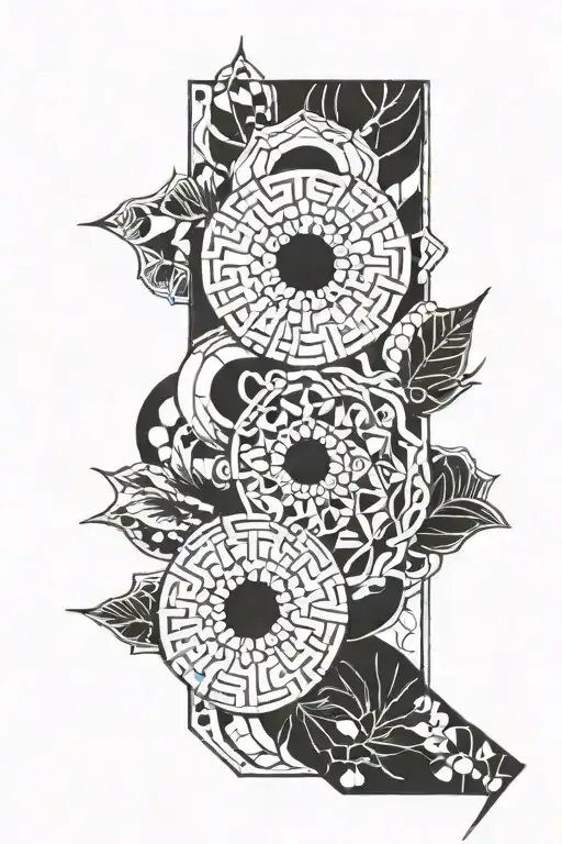 bracelet tattoo design idea