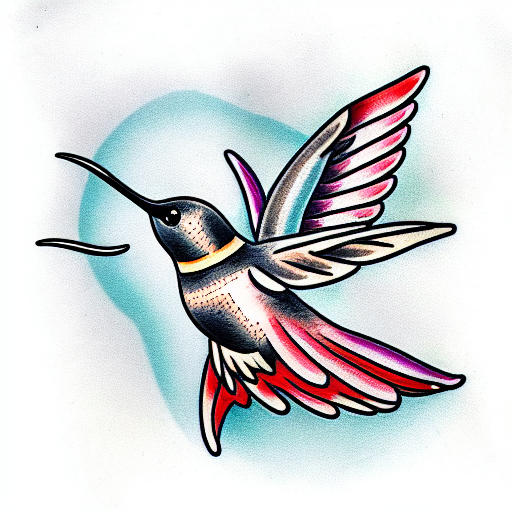 50 Flower Hummingbird Tattoo Designs  Ideas 2023 With meaning