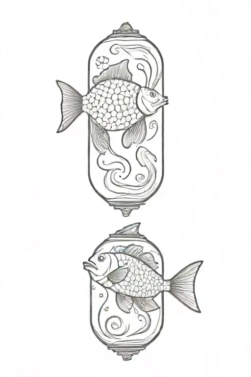 fish tattoo design idea