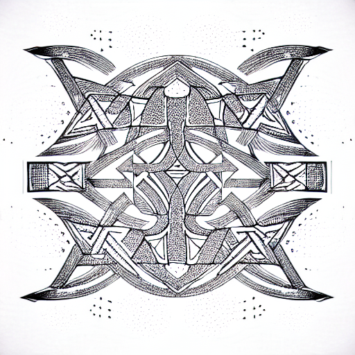 Ankh Symbol tattoo design idea