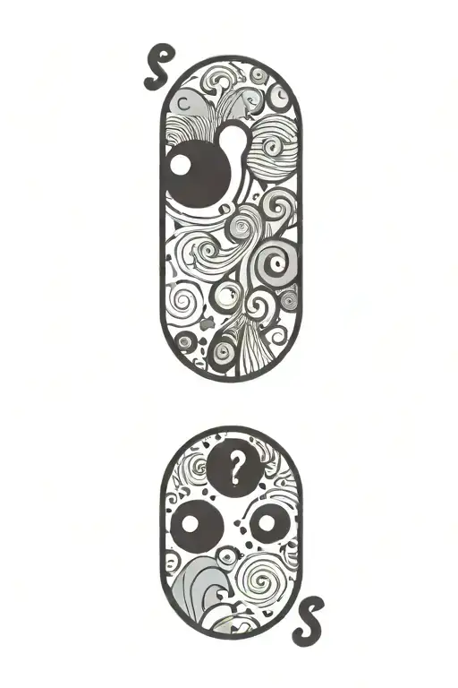 semicolon tattoo design idea