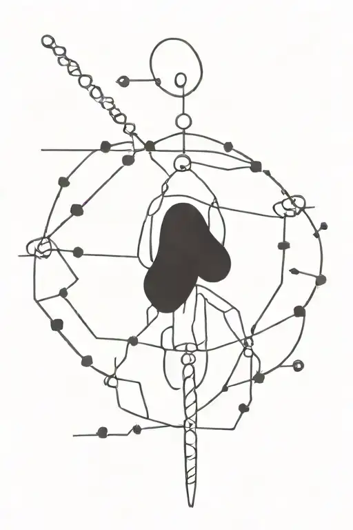rosary tattoo design idea