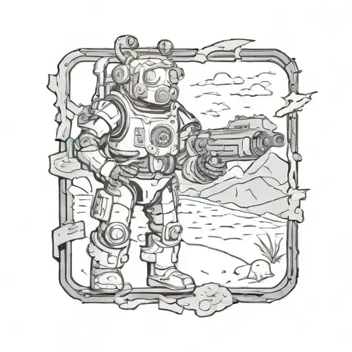 Fallout tattoo design idea