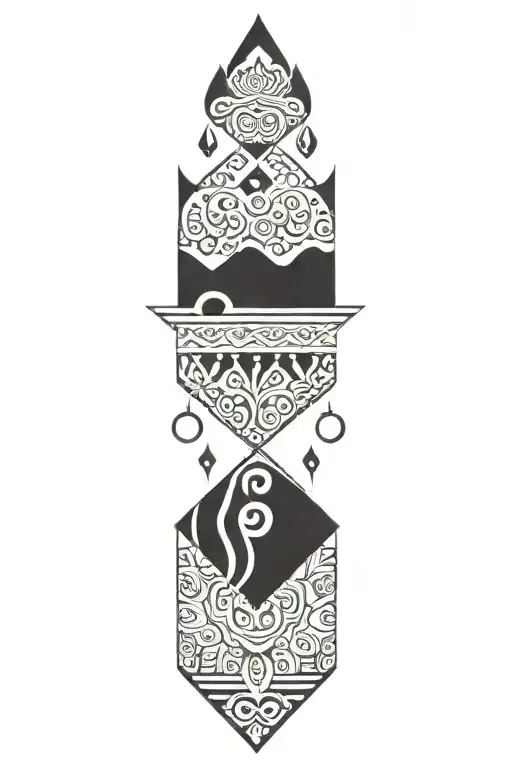 henna tattoo design idea
