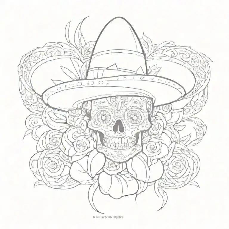 mexican tattoo design idea