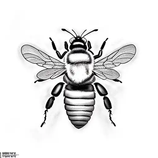 Buy Honey Bee Tattoo Realistic Honey Bee Tattoos Temporary Tattoo Online in  India  Etsy